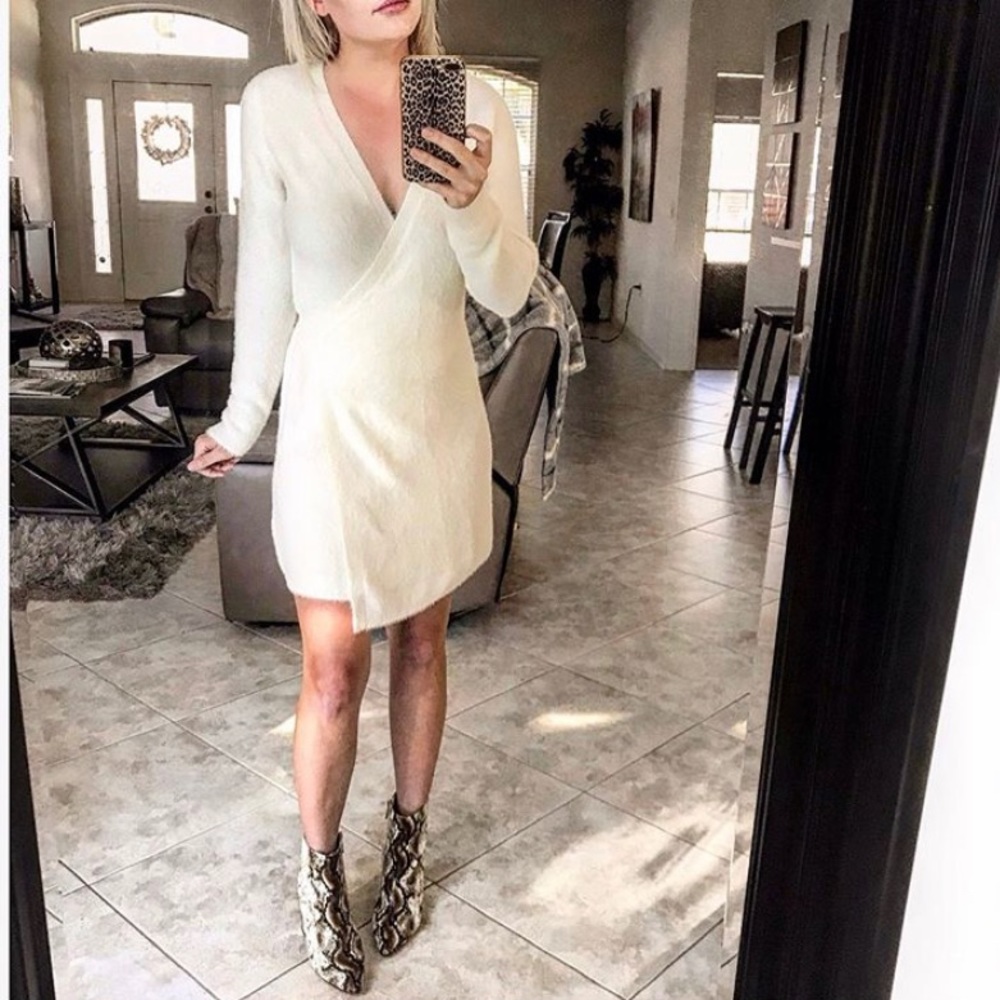 Ivory Sweater Dress